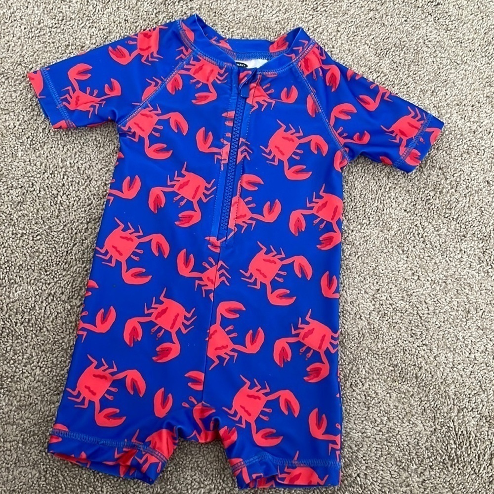 Old‎ Navy Zip-up One Piece Swim Suit